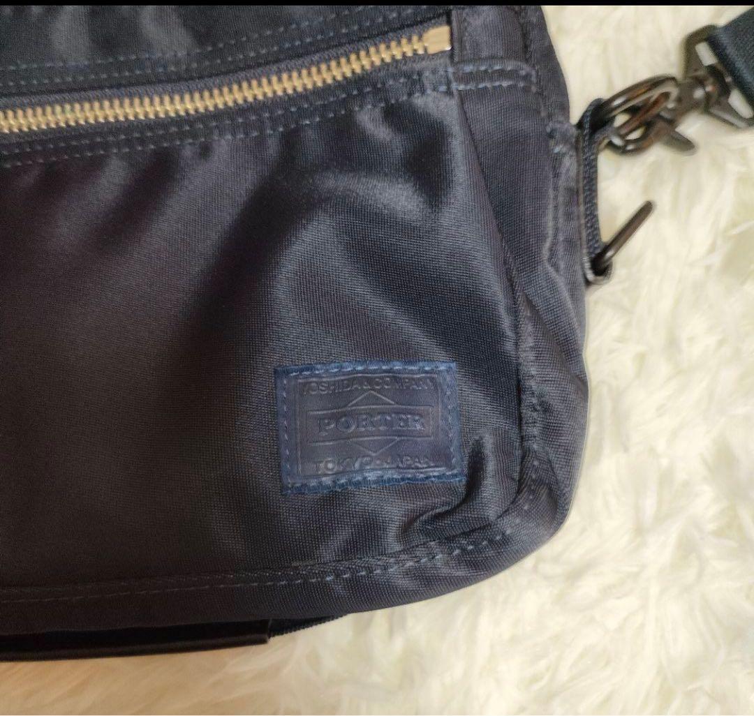 ポーター PORTER LIFT リフト ショルダーバッグ ／ネイビー