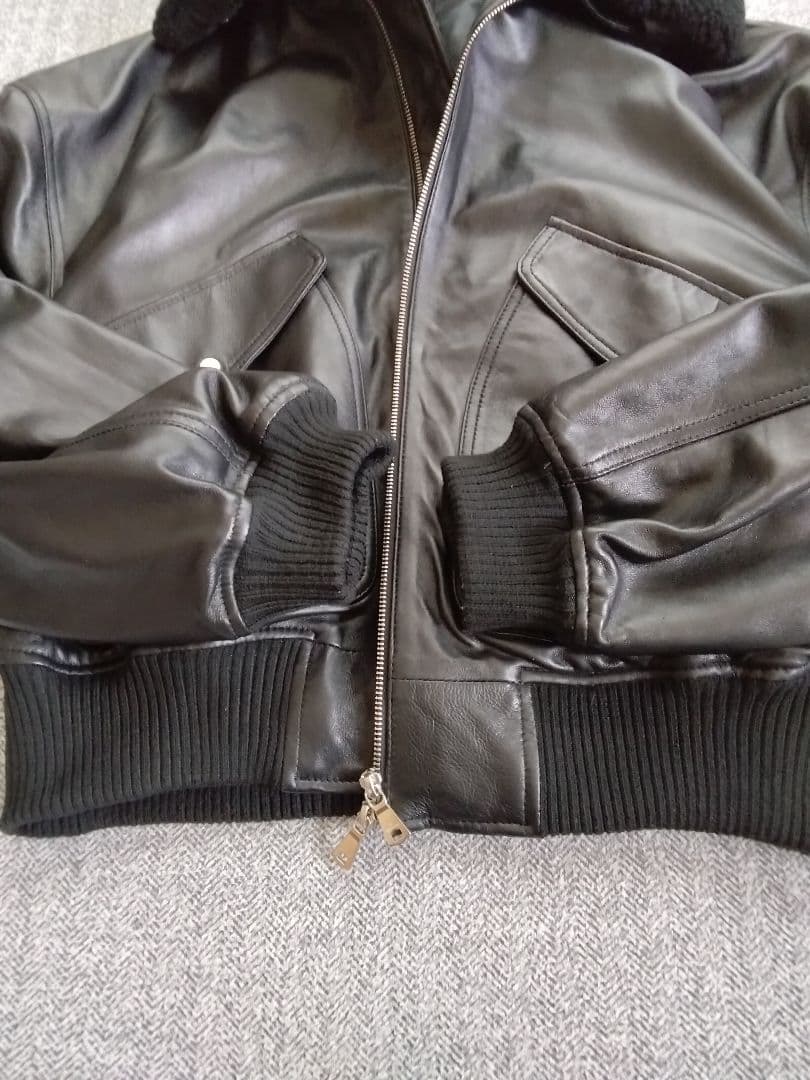 MAISON SPECIAL　レザームートン　フライトジャケット