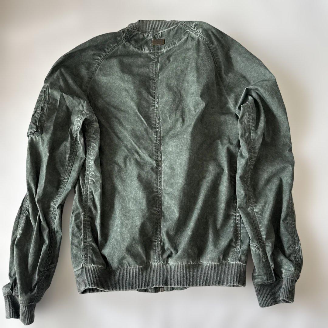 DOLCE & GABBANA MA-1 フライトジャケット グレー