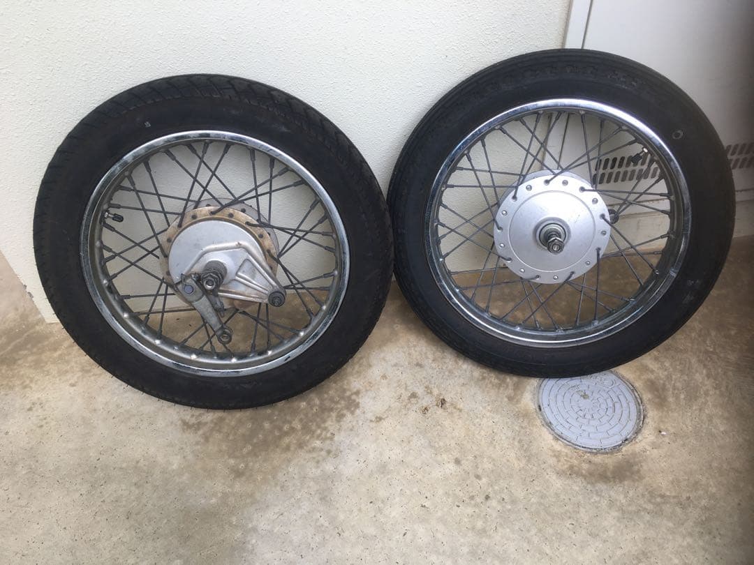 スーパーカブ　ホイールセット14インチ