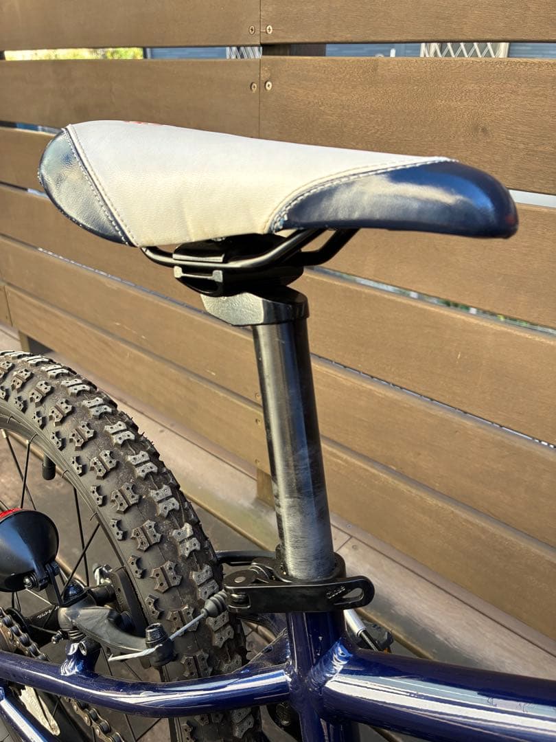 【値下げ！】ヨツバサイクル※直接渡し優先※18インチ ネイビー