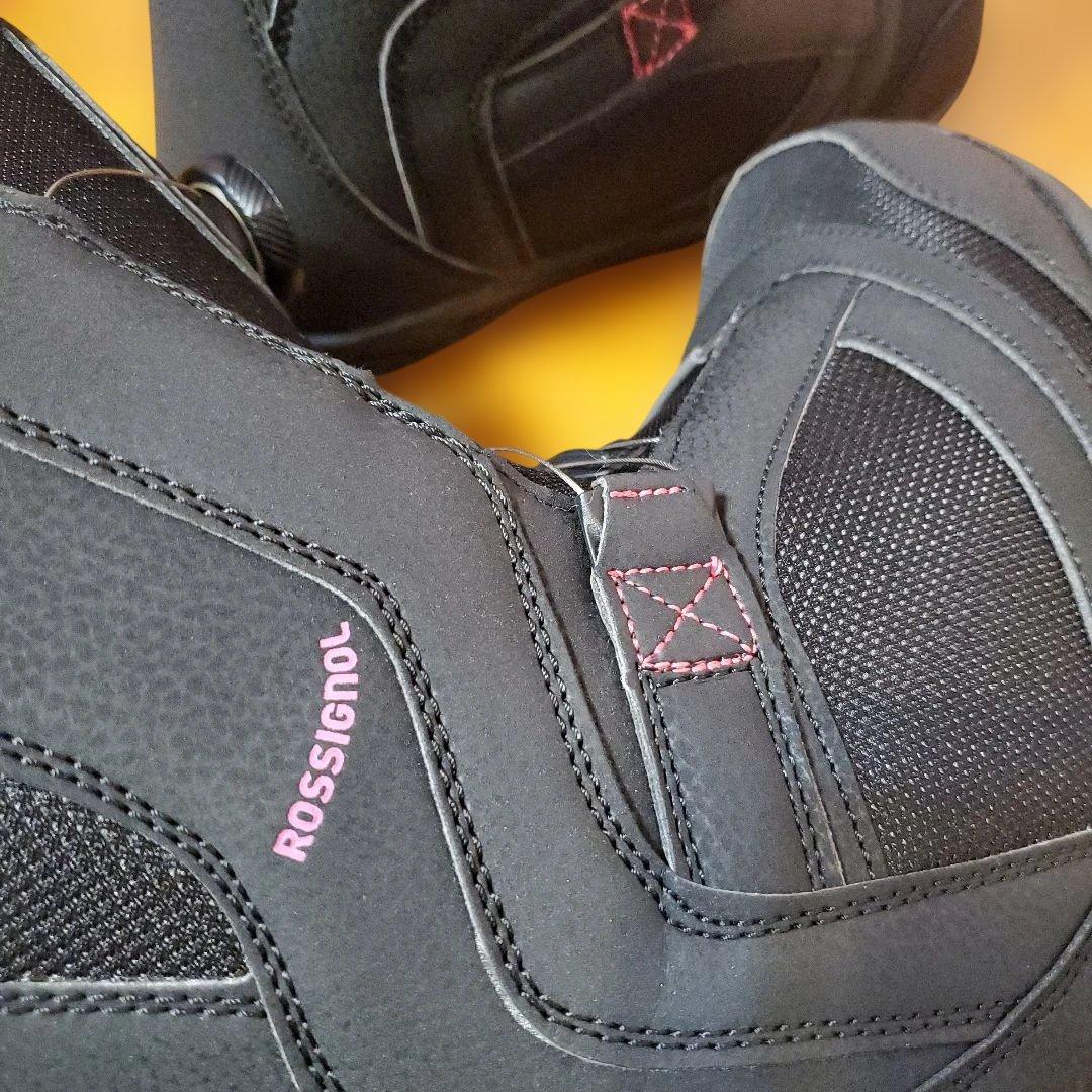 美品 ROSSIGNOL BOA 女性用スノーボードブーツ ダイヤル式