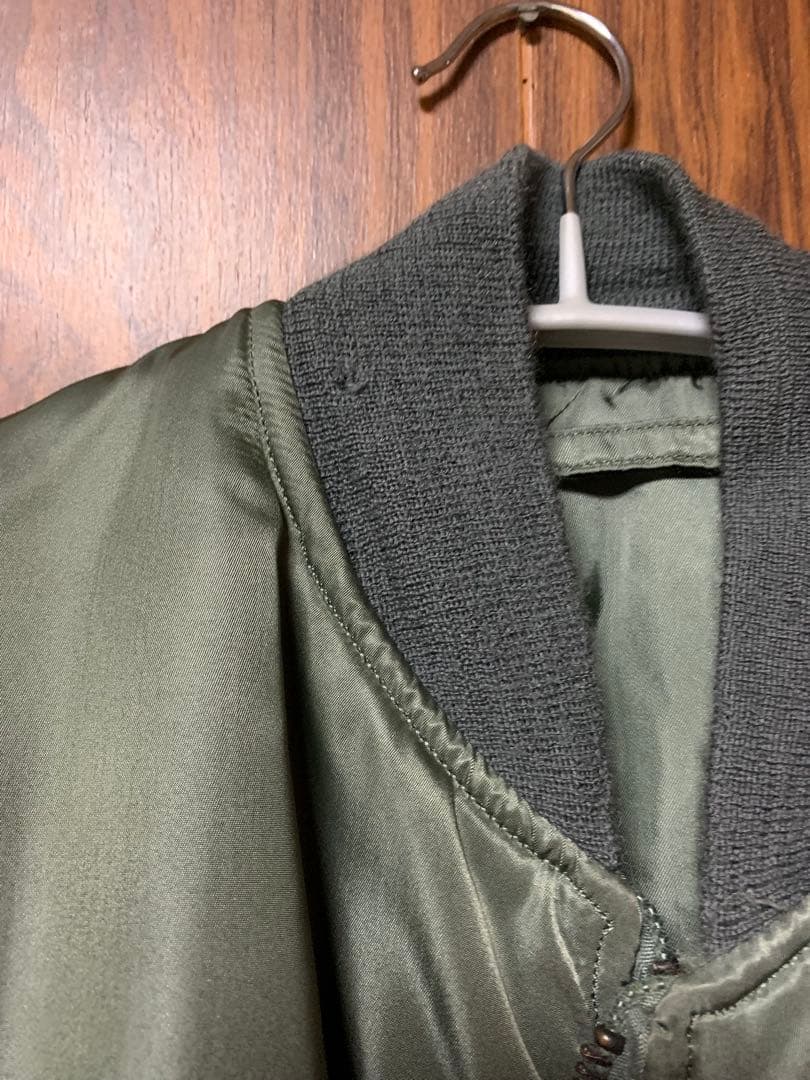 【極上】米軍実物 USAF MA-1 Fタイプ MIL-J-8279F 80s