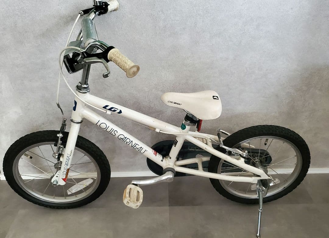 【送料込み】LOUIS GARNEAU◆キッズサイクル◆ ホワイト◆16インチ