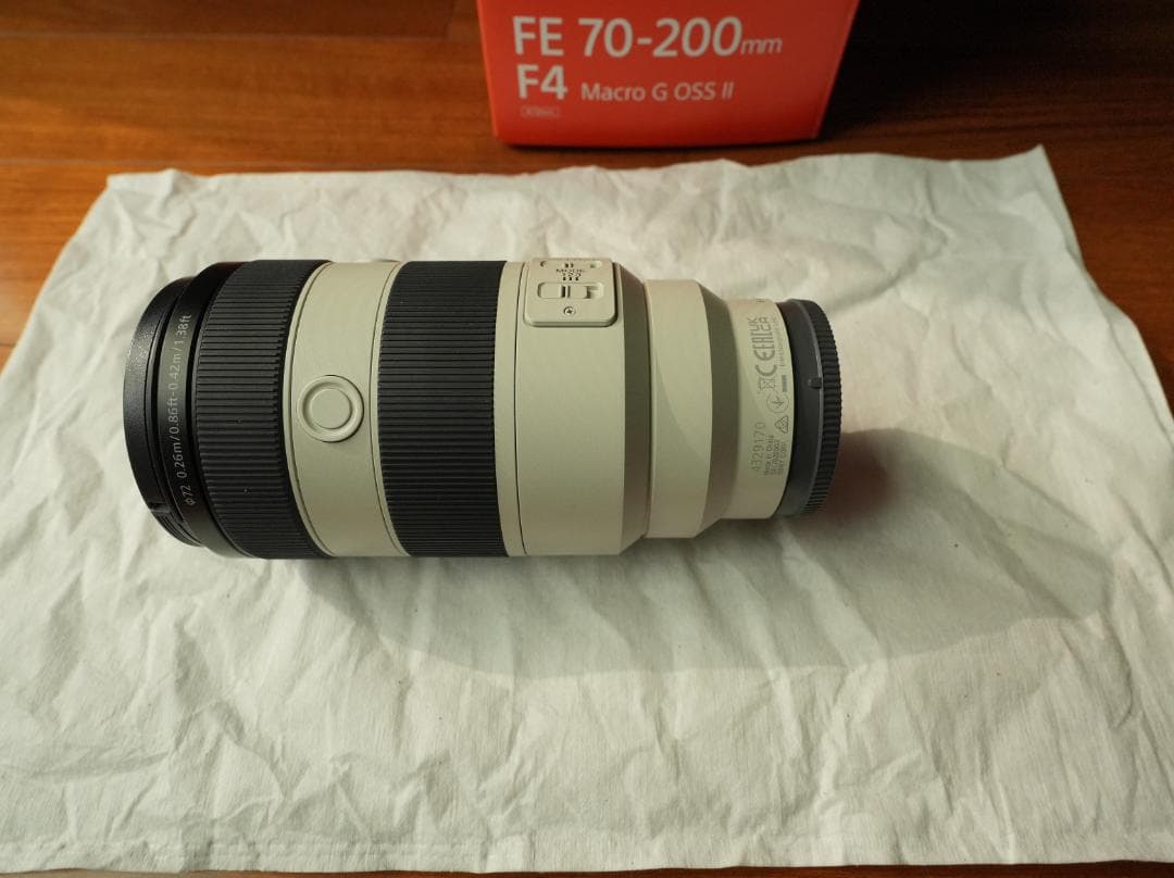 望遠&マクロ SONY FE70-200mm F4 MacroG OSS II
