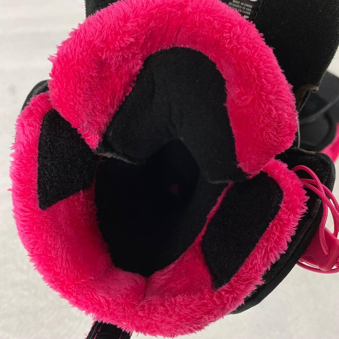 【美品】K2 MINK BOA LUX 22㎝　レディース　黒　ピンク　ミンク