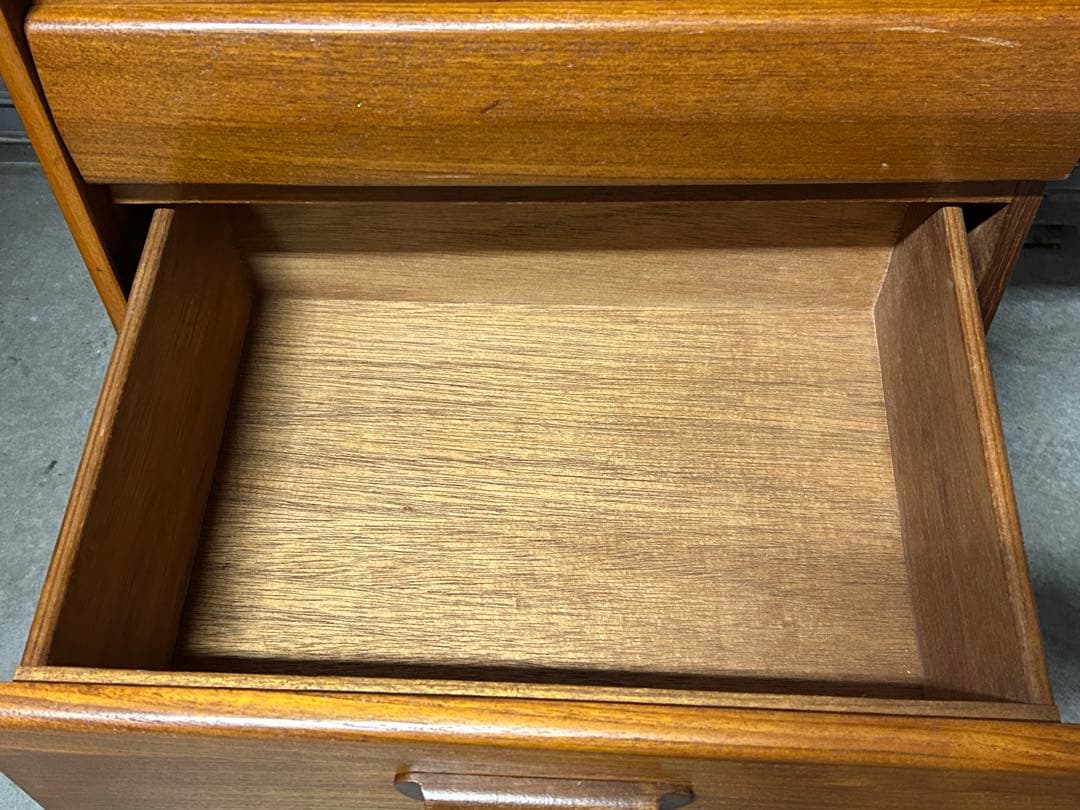 ☆GE206 北欧ヴィンテージ デスク　幅155.5　奥 41　高 67.5cm