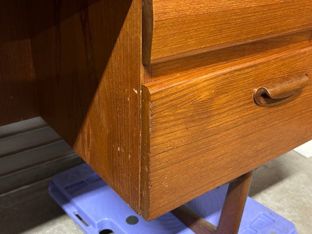 ☆GE206 北欧ヴィンテージ デスク　幅155.5　奥 41　高 67.5cm