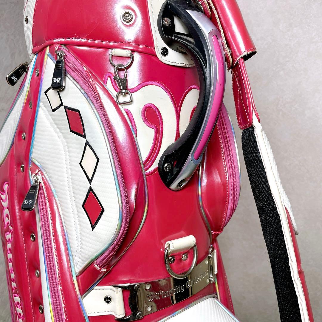 希少！マイノリティコレクション キャディバッグ オールエナメル 3点式