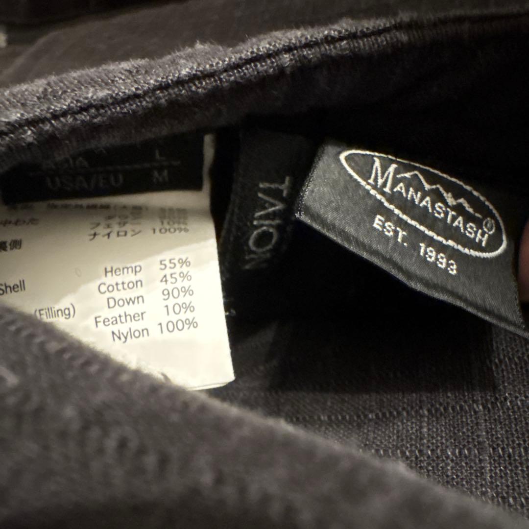 MANASTASH TAION 12WAYインナーダウン　ダウンベスト　セット