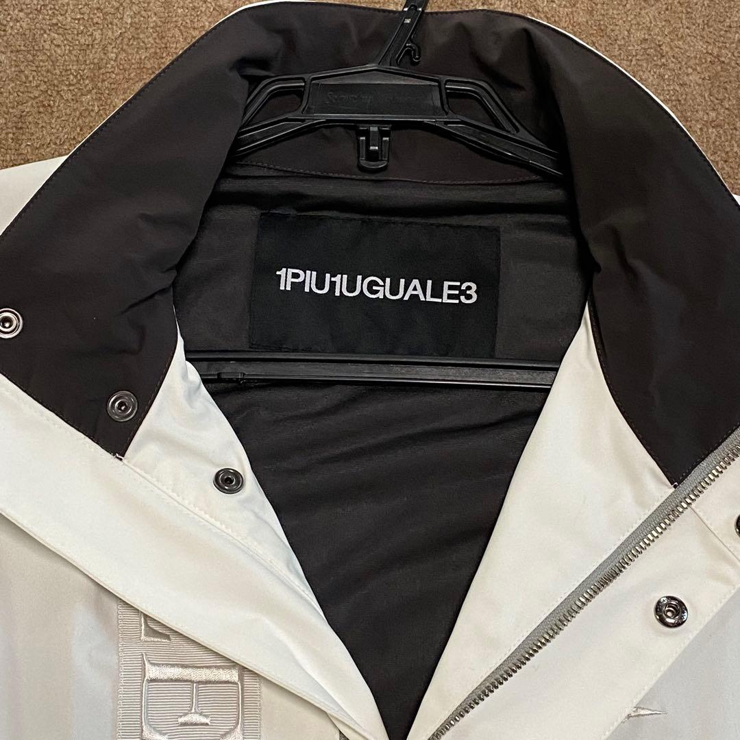 1PU1UGUALE3 ストレッチスタンドジャケット ホワイト