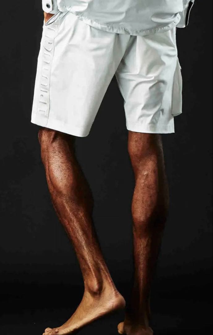 1PU1UGUALE3 ストレッチスタンドジャケット ホワイト