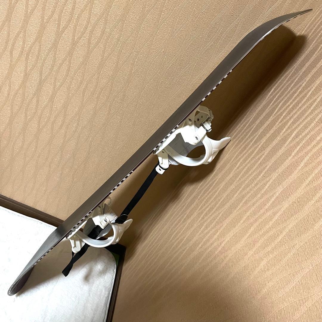 125cm スノーボードビィンディングセット リーシュコード付き