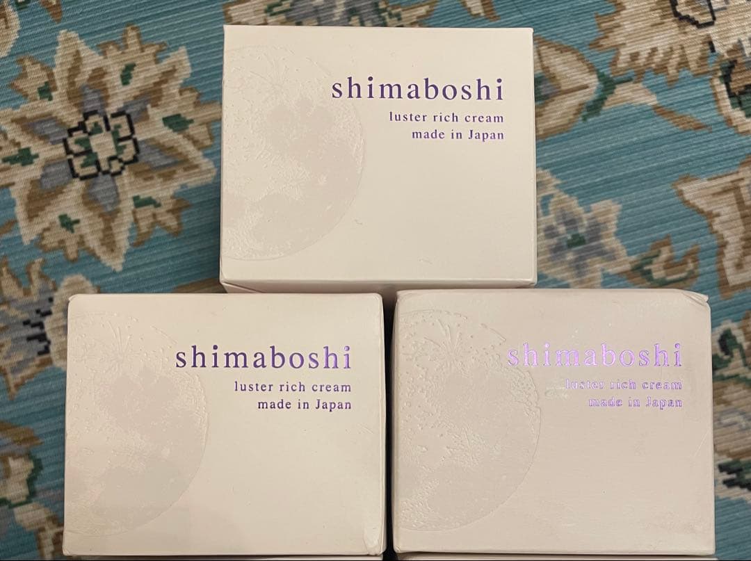 shimaboshi シマボシ ラフターリッチクリーム 3個セット