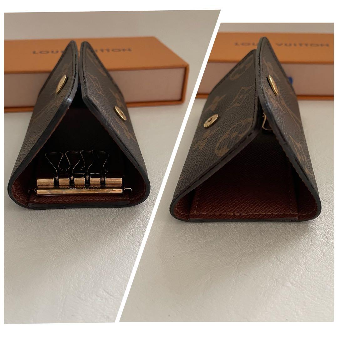 美品　ルイヴィトン　モノグラム　ミュルティクレ4 キーケース　付属品