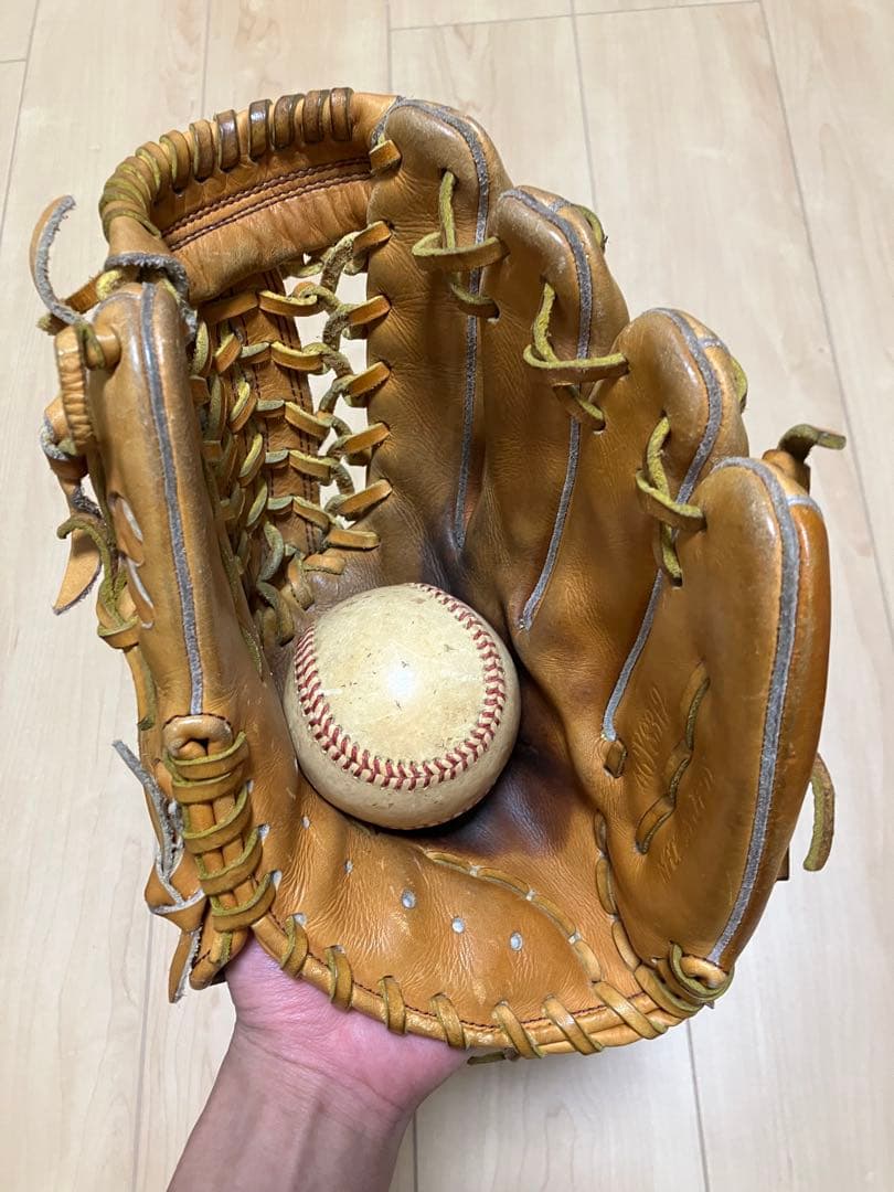 アンダーアーマー　西浦直亨選手　支給品　実使用グラブ