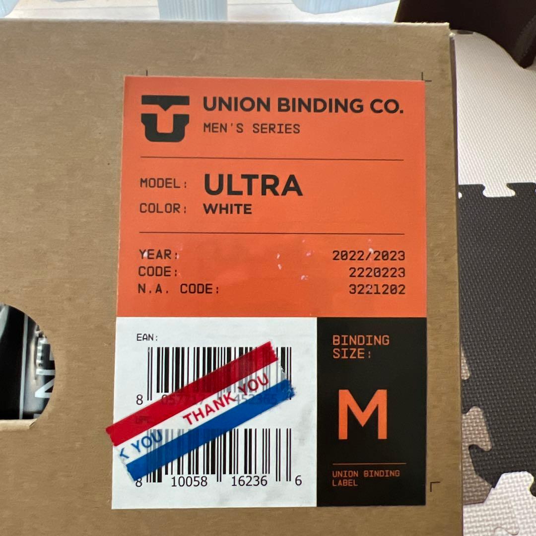ユニオン　ビンディング　ウルトラ　ホワイト　M