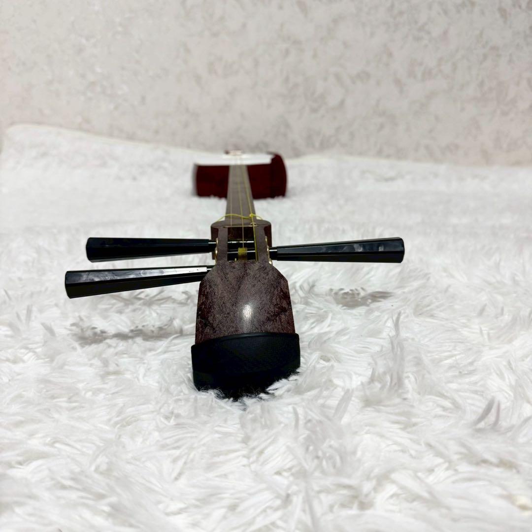 『美品』三味線 ゼンオン（ZEN‐ON） 初心者セット付き ハードケース付き