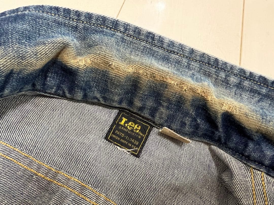 XL 42程度 Lee 220J ライダース Gジャン USA製 70s 希少