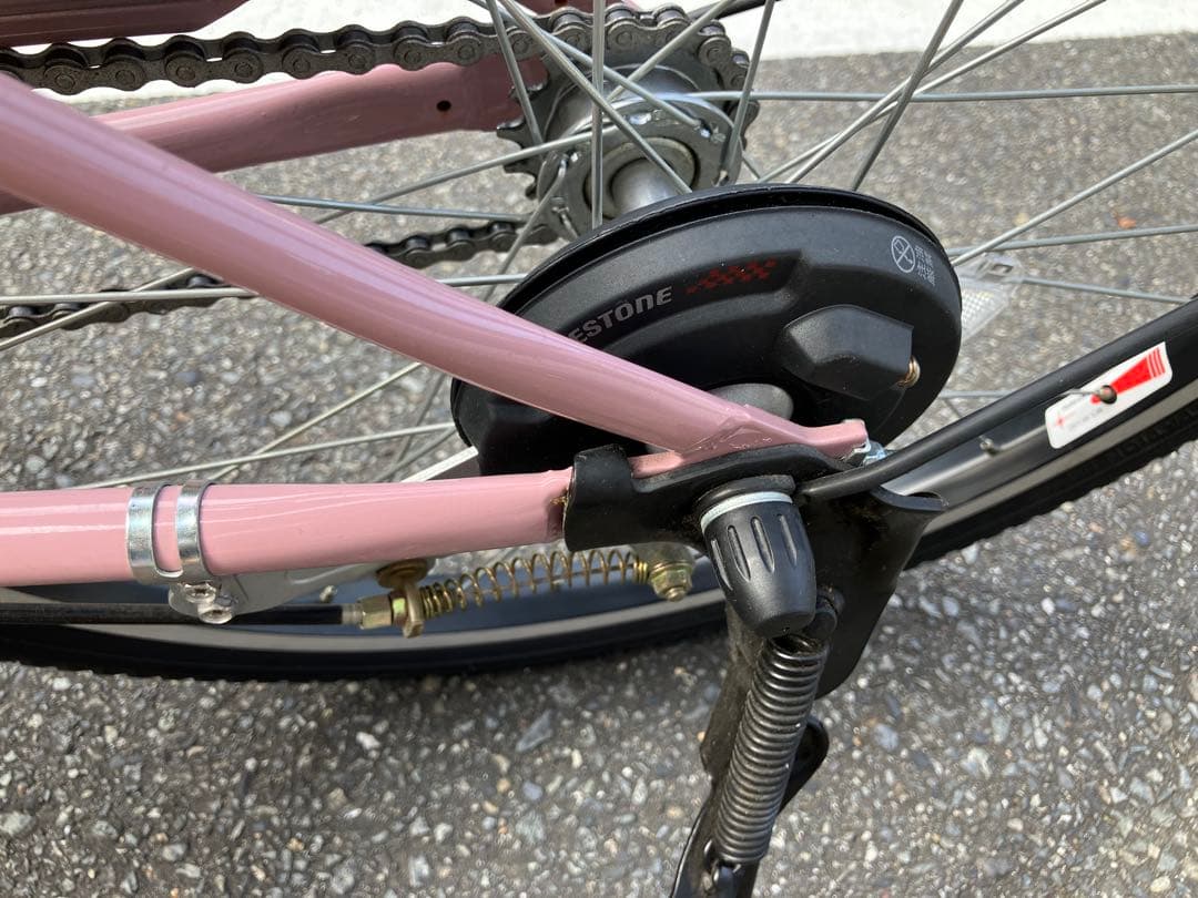 ブリヂストン　ビッケj BKJ222 22インチ　子供用　オールドローズ