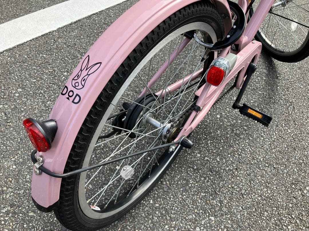 ブリヂストン　ビッケj BKJ222 22インチ　子供用　オールドローズ