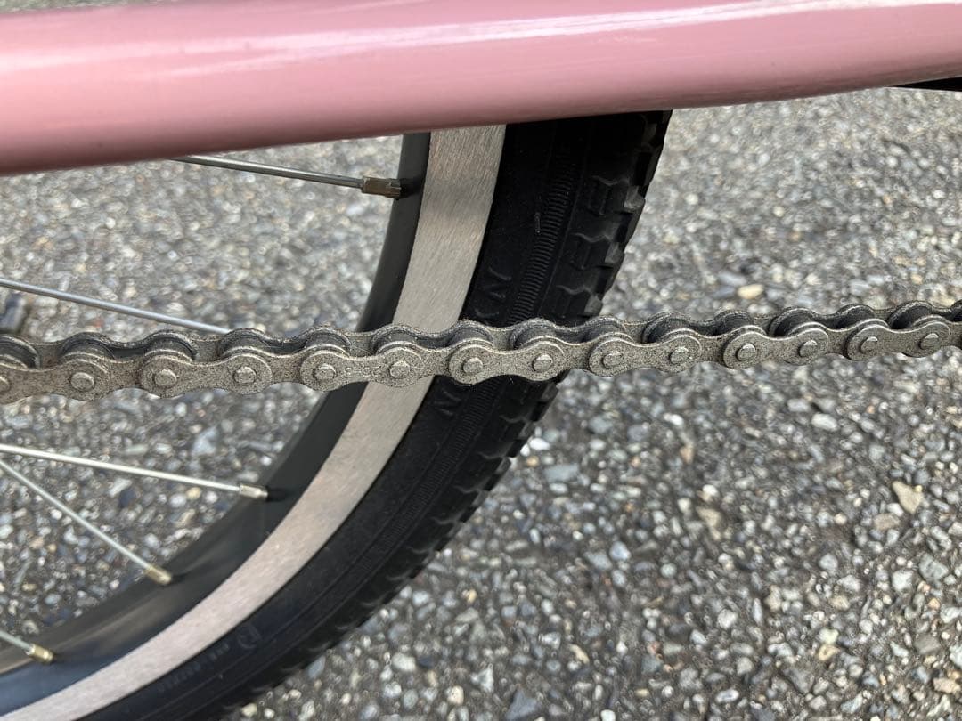 ブリヂストン　ビッケj BKJ222 22インチ　子供用　オールドローズ