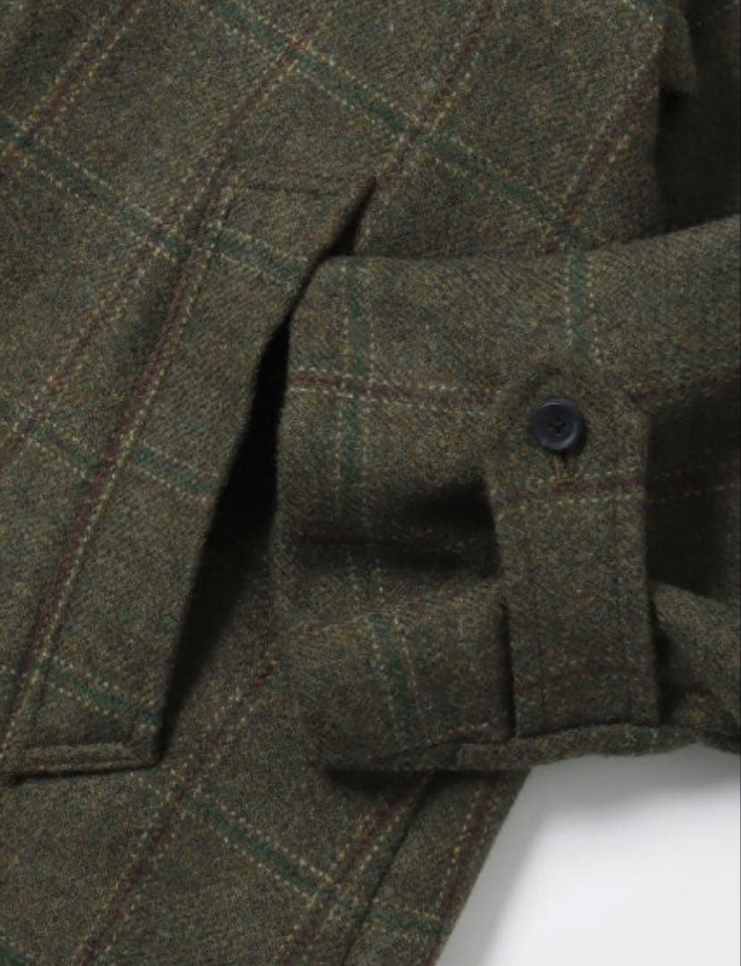 A.PRESSE アプレッセ22FW Tweed Balmacaan Coat