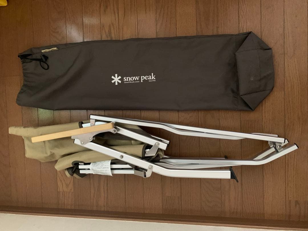 スノーピーク　ローチェア　カーキ　②