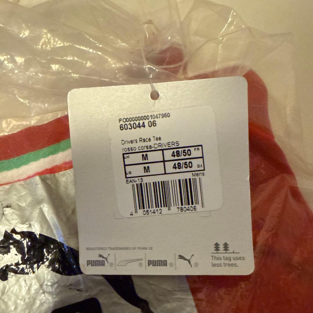 【希少品】2012 フェラーリ ドライバー支給用 Tシャツ/新品 M