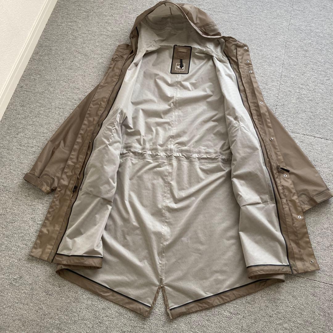 【中古美品】Sサイズ モッズコート ノースフェイス カーキ フード付き