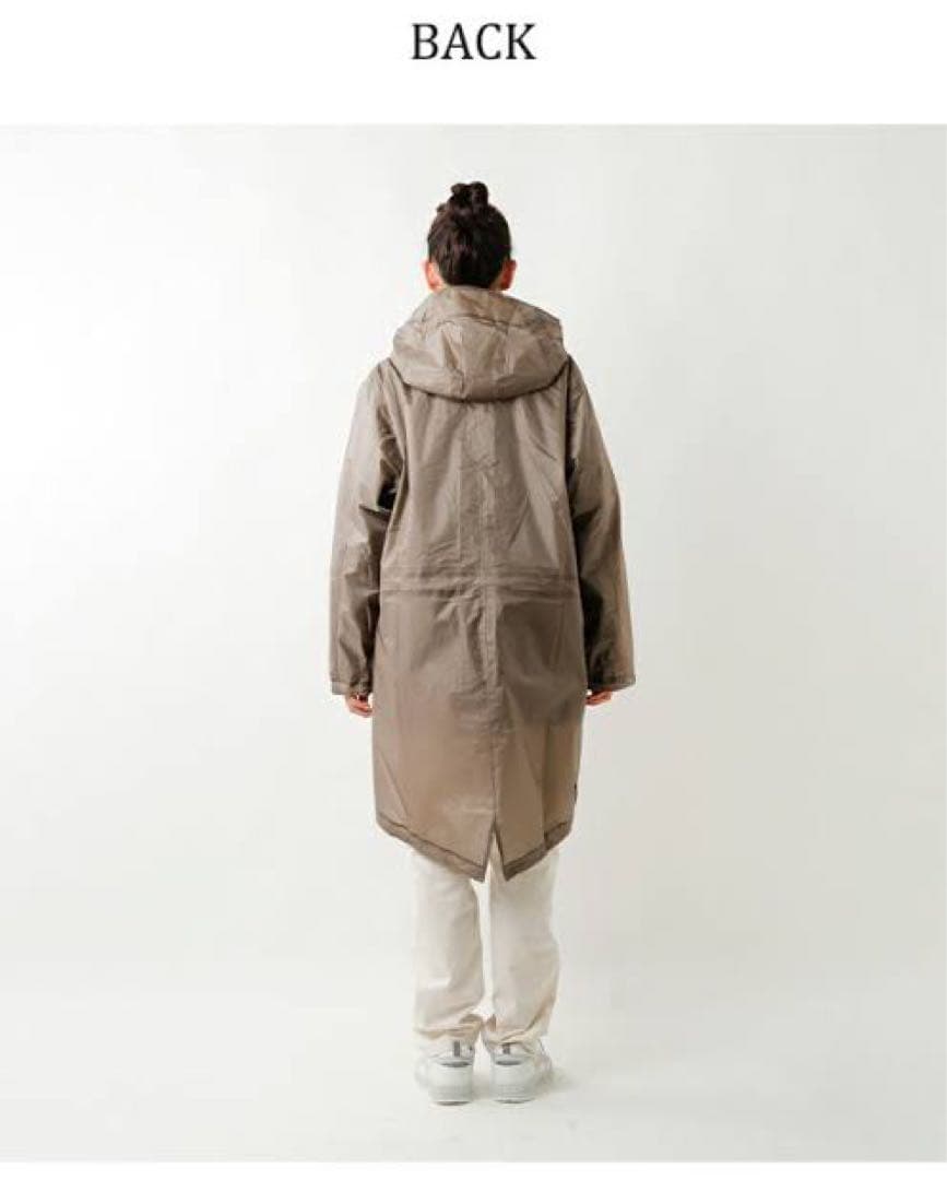 【中古美品】Sサイズ モッズコート ノースフェイス カーキ フード付き