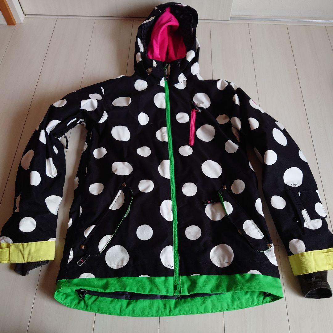 ESTIVO 水玉模様 フード付きウェア 上下　Lサイズ