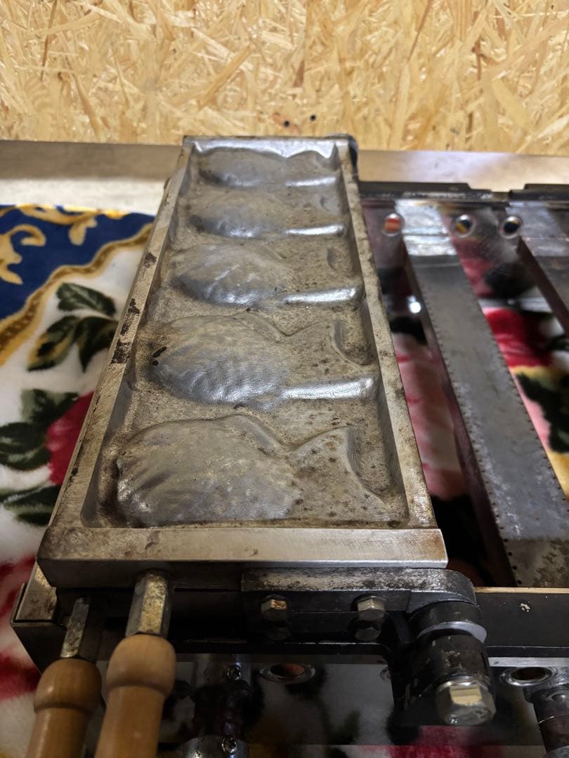 たい焼き器★天然ガス★5×2連★業務用器具★厨房器具★