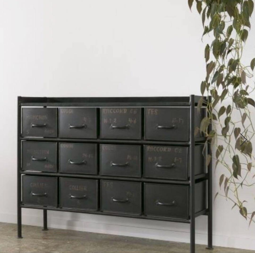 廃盤品　ギデル12ドロワー　チェストワイド