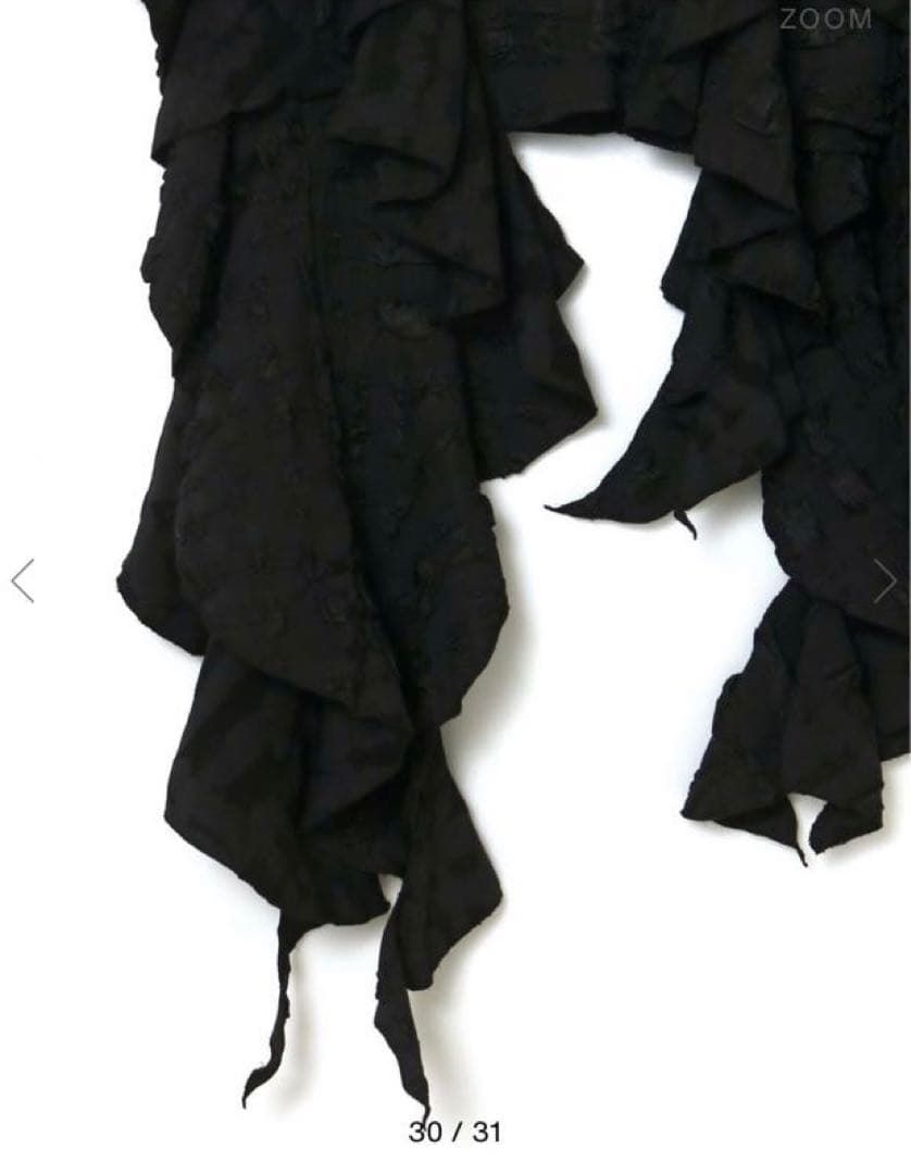 melt the lady fleur mini skirt black S - メルカリ