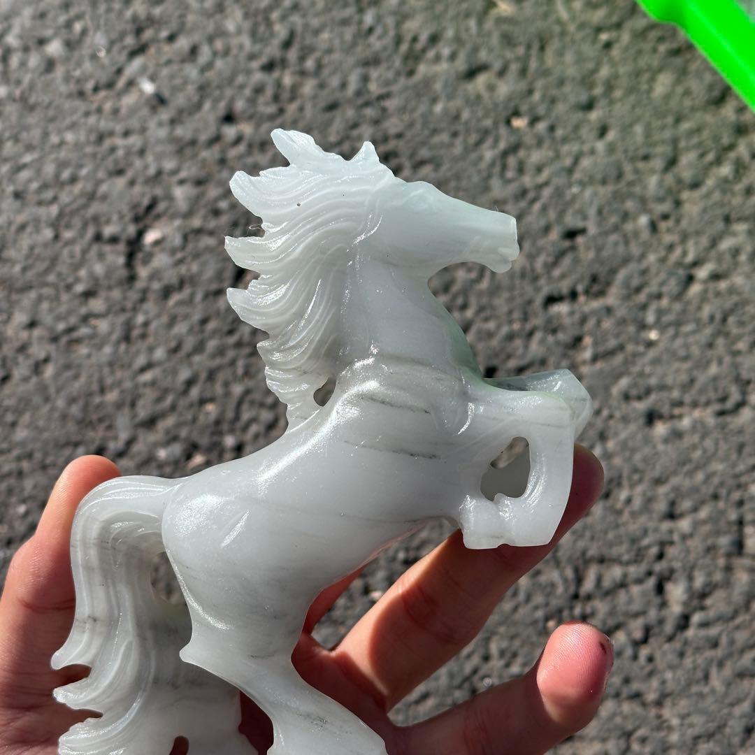 天然石エンジェルライトの馬　ご購入前に在庫確認必要G.155