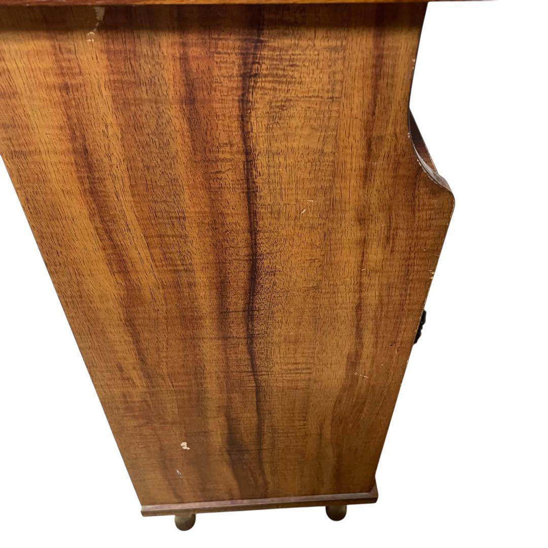 関西創愛ファニチュア　電話台　キャビネット　レトロ　アンティーク　サイドボード