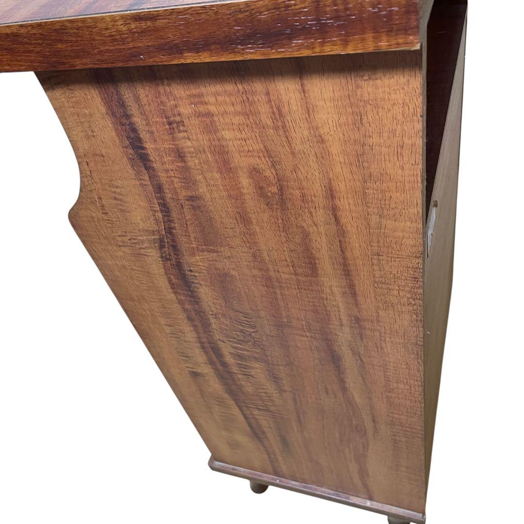 関西創愛ファニチュア　電話台　キャビネット　レトロ　アンティーク　サイドボード