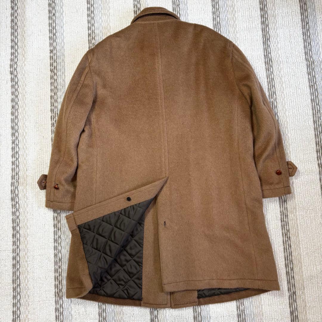 狂四郎様専用 ビンテージ ステンカラーコートキャメル100% イタリア
