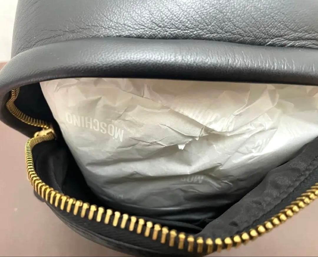 MOSCHNO シープスキン リュック 最終