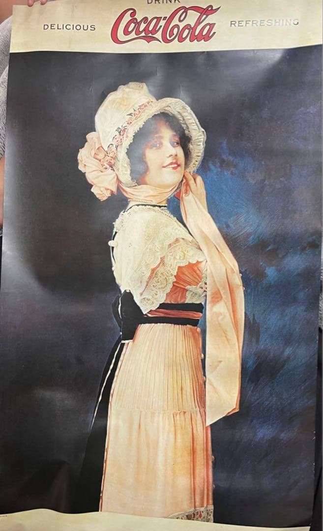 入手困難品　極希少　美品コカコーラ ポスター　Betty