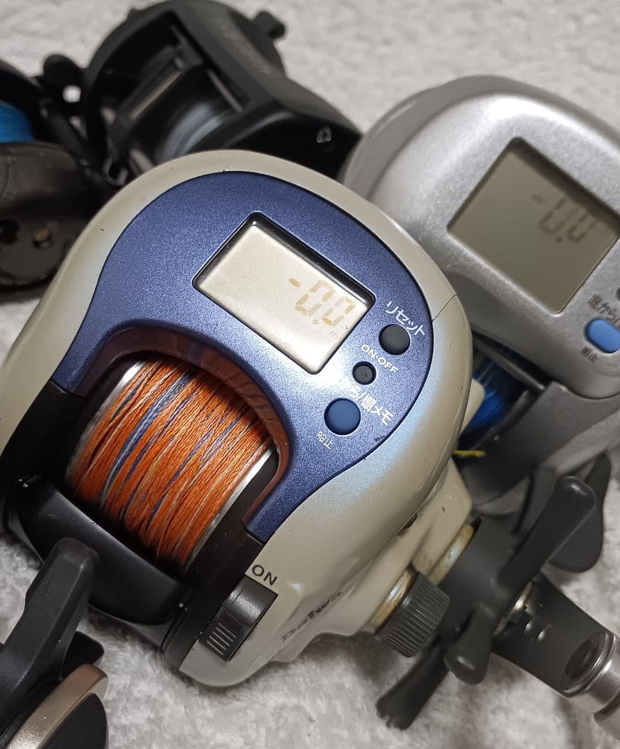 ダイワシマノリョービ船釣りリールまとめて5台