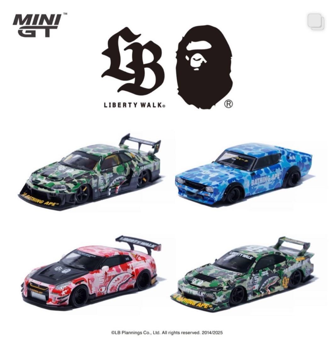 【新品未開封】東京オートサロンLiberty walk LBWK Bape