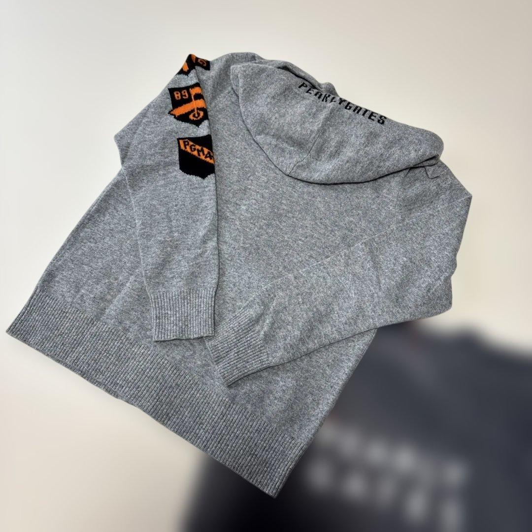 極美品✨パーリーゲイツ カシミヤ 100% パーカー セーター ニット✨0