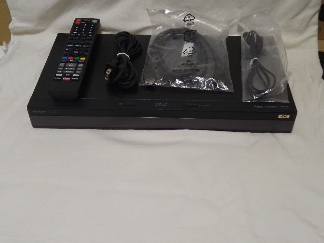 即発送!ハイスペック4Kレコーダー！動作確認品！アクオス4B−C10BT3