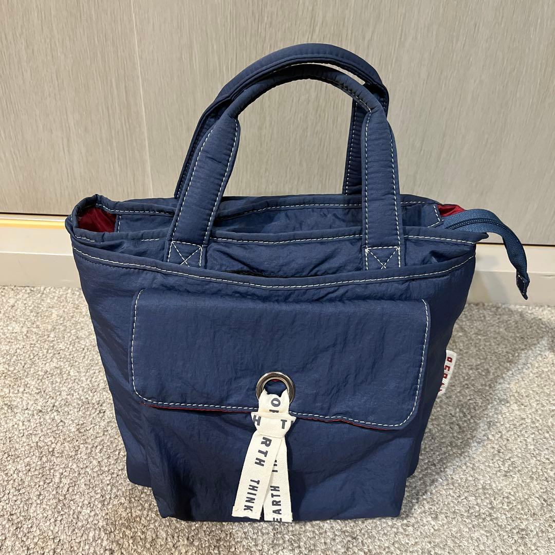 美品　オノフ　ネイビー ゴルフバッグ スタンド式