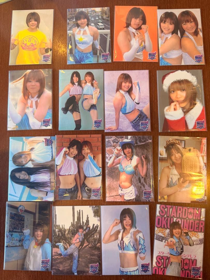 女子プロレス マリーゴールド 岩谷麻優 15周年カード 16種セット A