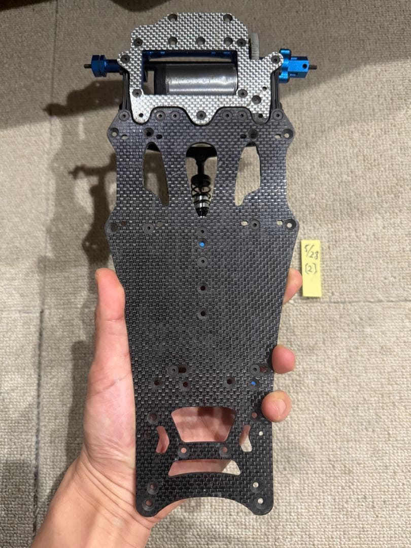 【2】シャーシ　当時物　ラジコン　車