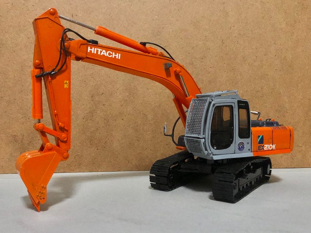 日立建機HITACHI Landy V EX210K油圧ショベルミニカー1/40