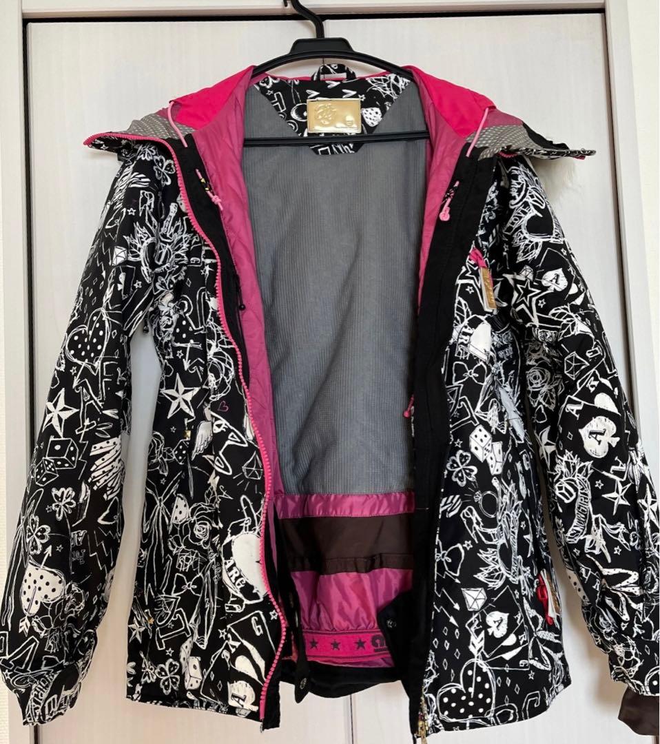 ARG  アシックス　レディーススノーボードスキーウェア　上下セット